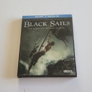 Black Sails: The Complete Second Season (Blu-ray Disc, 2015, 3-Disc Set)
